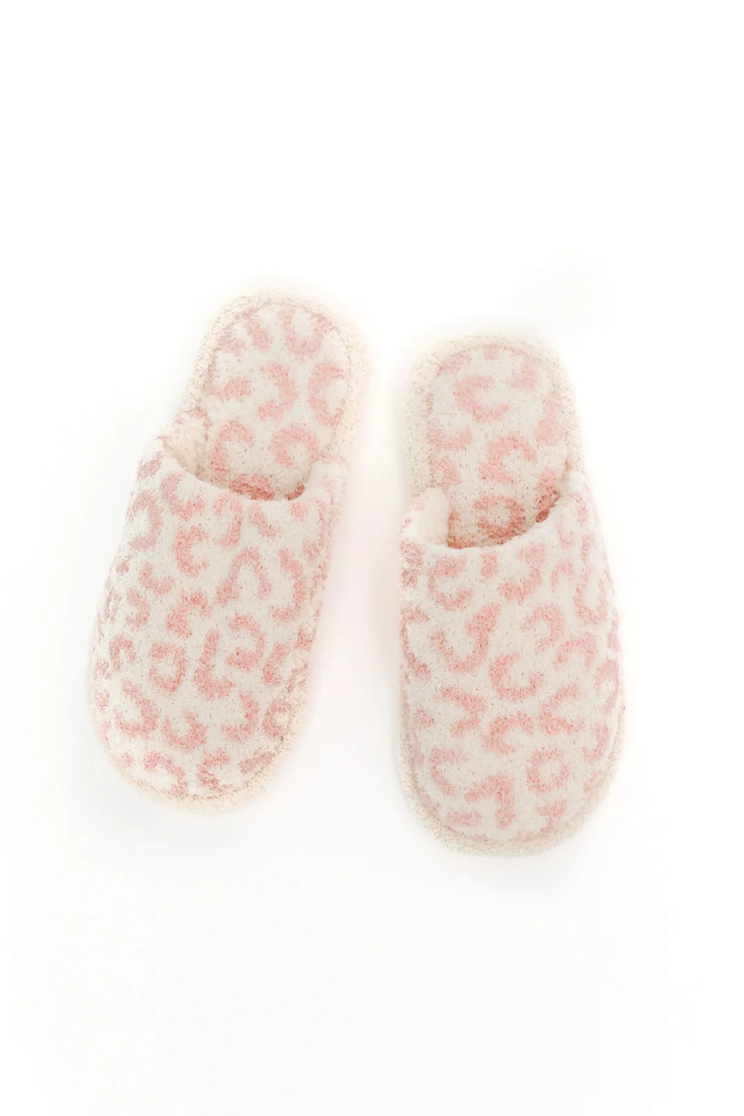 Fuzziest Feet Animal Print Slippers In Pink - 6/5/2023