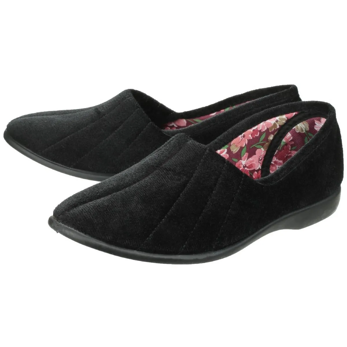 GBS Audrey Ladies Slipper Black