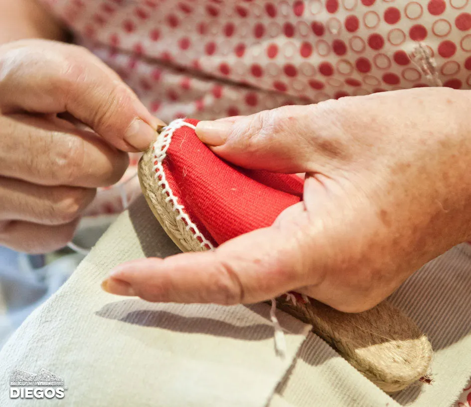red espadrilles