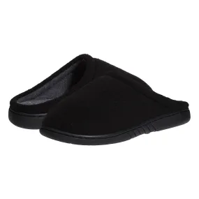 Skysole Kids Boys Fleece Clog Slippers with Rugged Outsoles