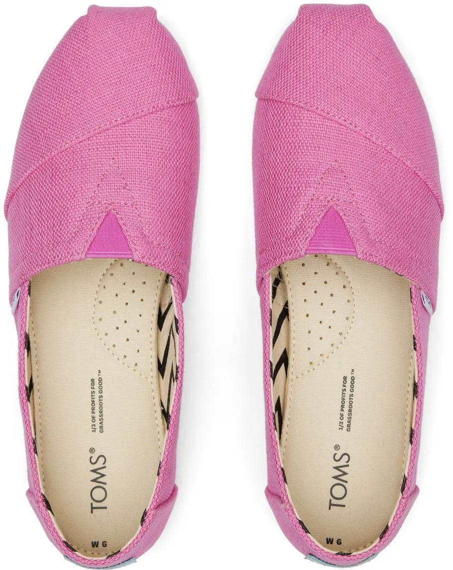 Toms Alpargata Heritage Pink Womens Espadrilles Shoes
