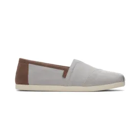 TOMS Alpargata Men - Drizzle Grey Synthetic Trim