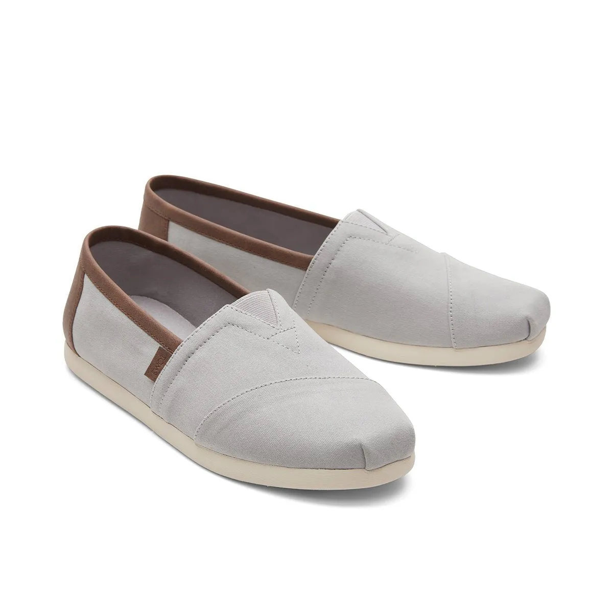 TOMS Alpargata Men - Drizzle Grey Synthetic Trim